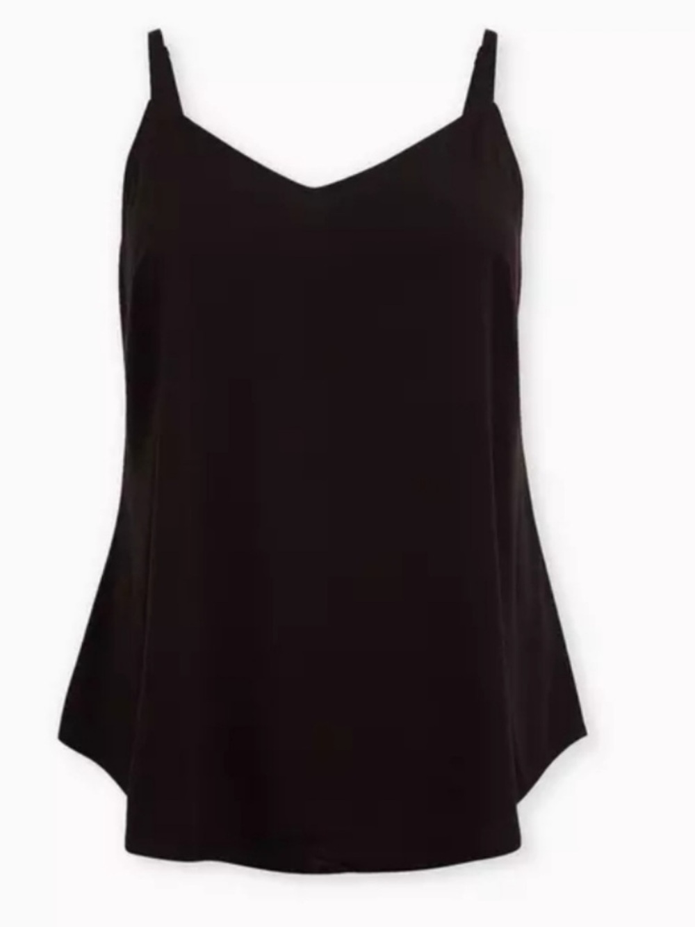 Torrid stretch challis black cami